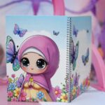 دفتر-خط-دار-طرح-دخترو-پروانه