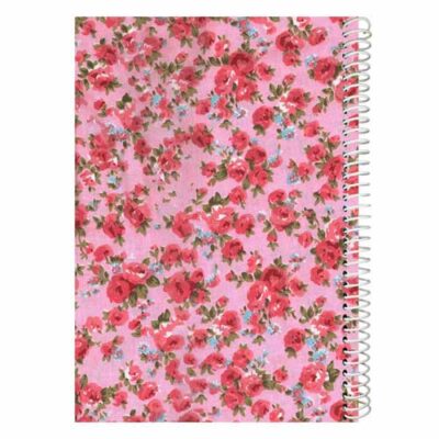 دفتر-پارچه-ای-گل-دار-مدل-1012