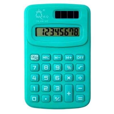 ماشین-حساب-سبز-آبی