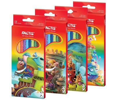مداد رنگی 12 رنگ فکتیس
